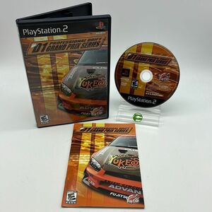 D1 Professional Drift Grand Prix Series (Sony PlayStation 2 PS2, 2006) CIB 海外 即決