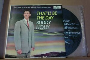 EX RARE 1958 Decca LP album Buddy Holly & the Crickets That'll Be The Day LQQK 海外 即決