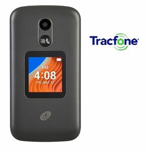 TCL Flip 2 T408DL - 8GB - Gray ( TracFone ) GSM Unlocked Flip Phone 海外 即決