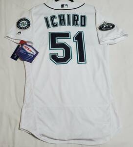 AUTHENTIC MAJESTIC ICHIRO SUZUKI 40 MEDIUM, SEATTLE MARINERS FLEX BASE Jersey 海外 即決