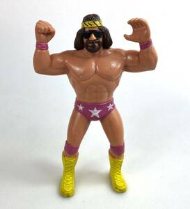 Macho Man Randy Savage Vintage WWF LJN Wrestling Superstars Action Figure 1986 海外 即決
