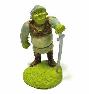 Shrek w/ Sword Action Figure Dreamworks Animation DWA PVC 1 7/8" 海外 即決