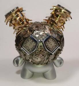 Kidrobot Exquisite Steampunk Watch Parts Dunny Series THE WATCHER Dan Tanenbaum 海外 即決