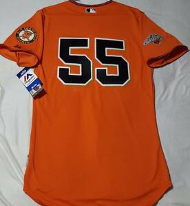 AUTHENTIC MAJESTIC 48 XL TIM LINCECUM SAN FRANCISCO GIANTS COOL BASE Jersey 海外 即決