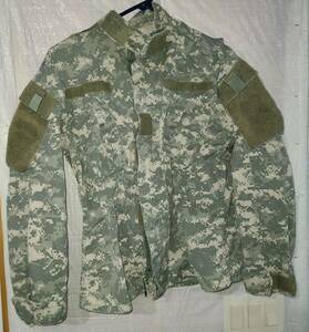 US Army UCP Camouflage Combat Uniform ACU Blouse Coat Jacket Sz Small XShort # 海外 即決