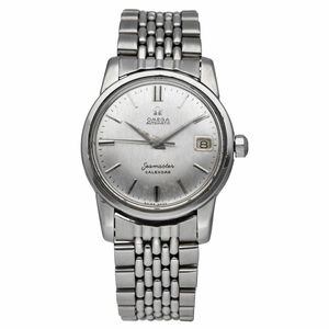 Omega Seamaster Calendar Stainless Steel 34mm Swiss Automatic Men's Watch 海外 即決