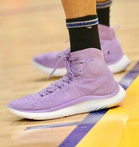 アンダーアーマー STEPH CURRY 4 FLOTRO VIVID LILAC PURPLE 3024861-500 メンズ 29.5cm(US11.5) 海外 即決