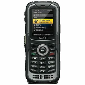 NEW Kyocera DuraPlus - E4233 - Black (Sprint) PTT 3G Rugged Military Cell Phone 海外 即決