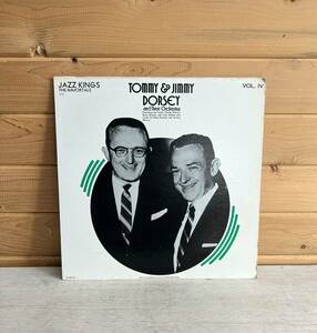 Tommy & Jimmy Dorsey LIVE ジャズ Kings Vol 4 バイナル Themes Record LP 33 RPM 12" 海外 即決