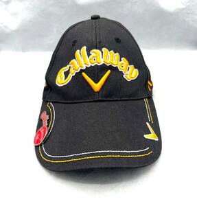 Callaway Golf Hat FT-5 Tour Men's Black Cap Strap Back Embroidered Hat Pin 海外 即決