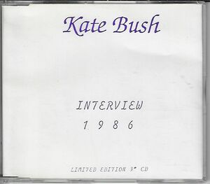 KATE BUSH INTERVIEW 86 IMPORT USED CD 海外 即決