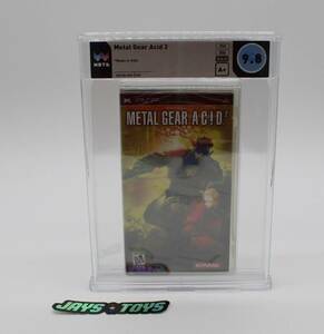 Metal Gear Ac!d 2 Game Sony PlayStation Portable PSP 2006 Sealed WATA 9.8 A+ 海外 即決