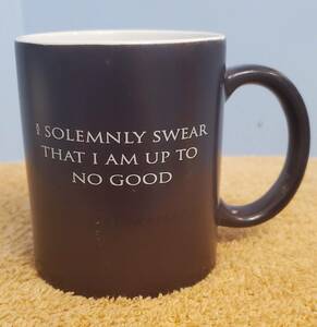 Harry Potter "I Solemnly Swear" Color-changing Thermal Coffee Cup Mug 11oz 海外 即決