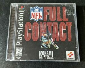 PlayStation NFL Full Contact complete CIB tested PS1 football 海外 即決