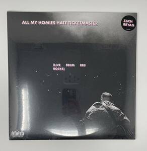 Zach Bryan - All My Homies Hate Ticketmaster (Live From レッド / Rocks) 3LP /2500 海外 即決