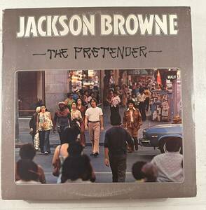 JACKSON BROWNE THE PRETENDER - バイナル LP BLACK - DAMAGED COVER - VG+ - 7 海外 即決