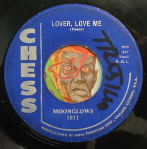 HEAR Moonglows 45 Lover Love Me / In My Diary CHESS doo wop R&B 海外 即決