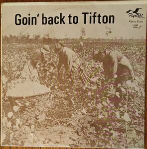 Goin Back to Tifton Vinyl, Albany Blues LP509 Mono UK Release 海外 即決