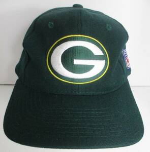 Packers Green Bay Hat Starter Vtg s/m aprox 7 1/4" 7 3/8" NFL 1990's Cap 海外 即決