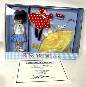 Betsy McCall Gift Set Betsy Loves Disney Limited Edition By Robert Tonner NIB 海外 即決