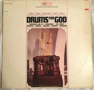 DRUMS FOR GOD Africa /n Folk Comp NIGERIAN Ethiopian FIELD RECORDING DEMO PROMO 海外 即決