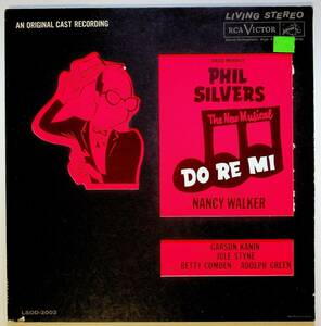 Phil Silvers New Musical Do Re Mi オリジナル Cast Recording 1961 Die-Cut LP 海外 即決