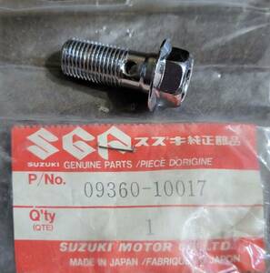 NOS OEM SUZUKI UNION BOLT GT500 GS550 LT250 GS425 GN135 GV1400GD 09360-10017 海外 即決