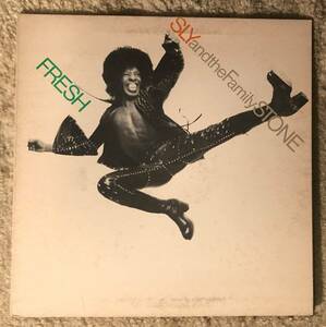 SLY AND THE FAMILY STONE Fresh Vinyl Record LP 1973 Gatefold 海外 即決