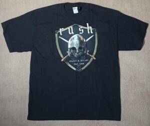 Rush 2008 Snakes & Arrows Tour Men's (XL) Double Sided Graphic Black T-Shirt 海外 即決