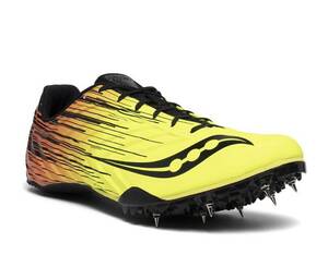 サッカニー Spitfire 5 Track ランニング Shoes Spike Lightweight Citron ブラック Men's 11 海外 即決