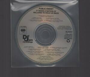It Takes a Nation of Millions to Hold Us Back / Public Enemy / CD / DISC ONLY 海外 即決