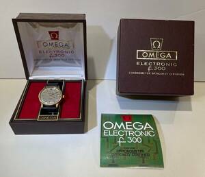 Omega Constellation Chronometer Electronic f300Hz Wristwatch w/ Case *Working* 海外 即決