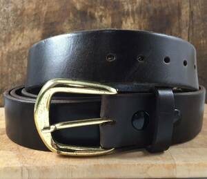 Men's New 72" Brown Top Grain Leather Belt by Marc Wolf Made in America 海外 即決