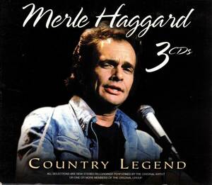 Platinum cd set Country Legend Merle Haggard like new 海外 即決