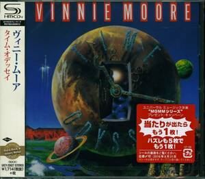 VINNIE MOORE TIME ODYSSEY JAPAN SHM RMST AUDIOPHILE CD - BRAND NEW! - U.F.O. 海外 即決