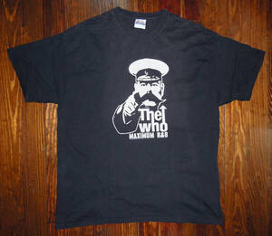 T Shirt Vintage Y2K The Who Maximum R&B British Rock Band Concert Size XL 海外 即決