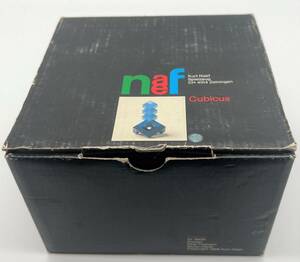 Kurt Naef Peer Clahsen Cubicus Design 9609 in Original Box ~1968 ~ Brain Teezer! 海外 即決