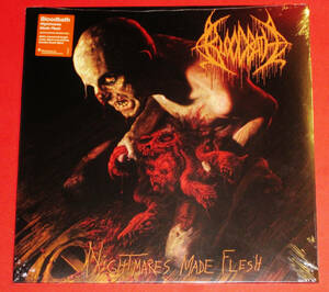 Bloodbath: ナイトメア /s Made Flesh - Limited Edition LP Orange バイナル Record NEW 海外 即決