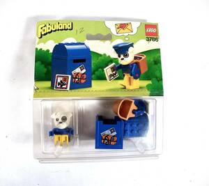 New Lego Fabuland Set 3786 Buzzy Bulldog the Postman 1982 海外 即決