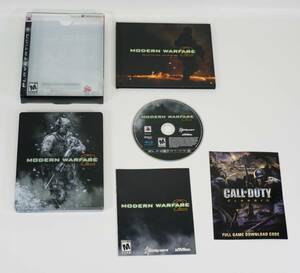 Call of Duty Modern Warfare 2 Hardened Edition PS3 Steelbook - Complete 海外 即決