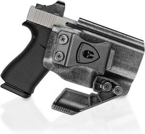 IWB Kydex Holster,Optic Cut&Claw: Glock 43/Glock 43X/ Glock 43X MOS Right Hand 海外 即決