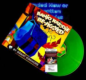 Banjo Kazooie Re-Jiggyed, Green バイナル Record Soundtrack LP Grant Kirkhope, JSA 海外 即決