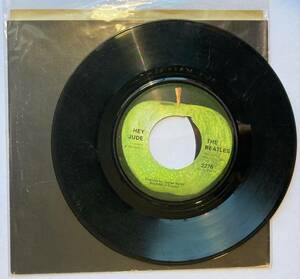 The Beatles, Hey Jude / Revolution, vinyl 45 (Apple, 3rd Scranton run A, 1968) 海外 即決