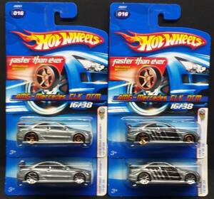 2006 Hot Wheels Lot of 4 1st Edition AMG-Mercedes CLK DTM 海外 即決