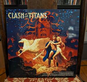 Laurence Rosenthal Clash Of The Titans Soundtrack, バイナル LP, Intrada 2015, NM 海外 即決