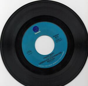 Creedence Clearwater Revival " Proud Mary / Born on the Bayou " 45 バイナル record 海外 即決