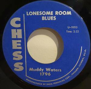 Muddy Waters Blues R&B 45 Messin With The Man / Lonesome Room Blues Chess Record 海外 即決