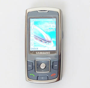 Samsung SGH P260 GSM Unlocked Camera, Bluetooth, Durable Solid Slider CellPhone. 海外 即決