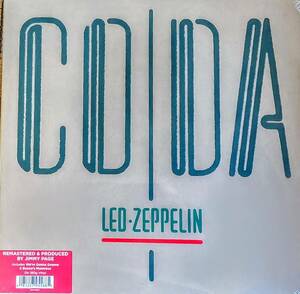 LED ZEPPELIN - CODA - 180-GRAM バイナル LP " NEW, 新品未開封 " REMASTERED 海外 即決