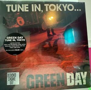 RSD 2014 Green Day - Tune in Tokyo - Blue Vinyl! - New and Rare! 海外 即決